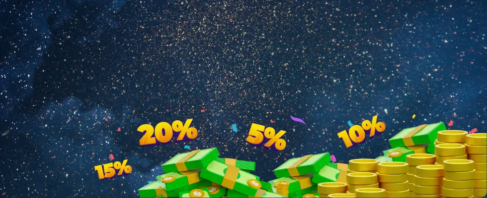 Welkomstbonus Tot €600 bonus + 250 gratis spins bij registratie! - Total Casino